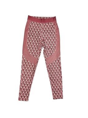 Guess Eco Red G Cube Daria Active Pant Size Large Workout Pants Leggings